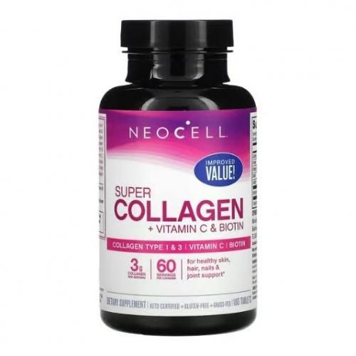 Neocell Super Collagen + Vitamin C &Biotin 180 Tablets